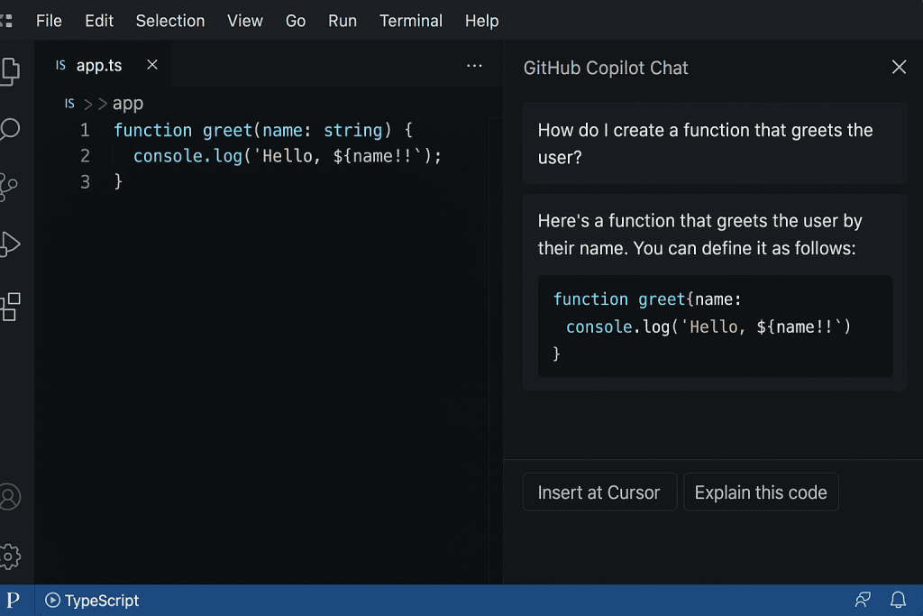GitHub Copilot The Best AI Code Assistants' Interface -Beyond AI Trends